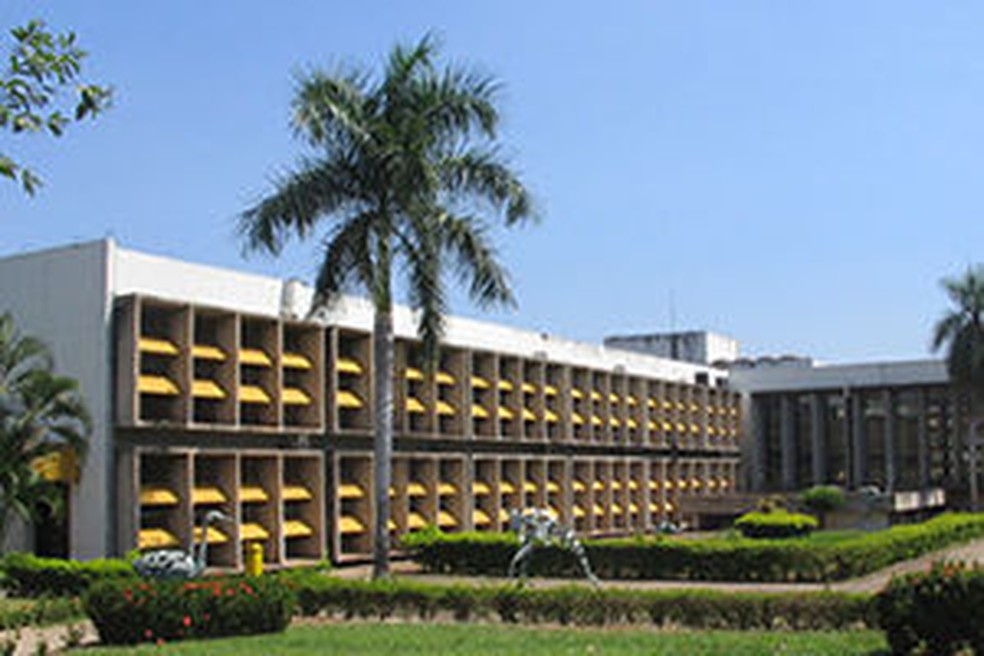 Reitoria da UFMT em Cuiabá — Foto: Assessoria