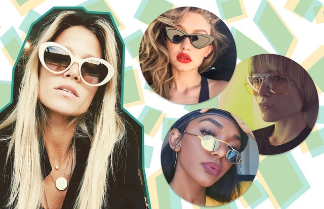 Os quatro modelos de óculos hit entre as fashionistas (Foto: Reprodução/Instagram)
