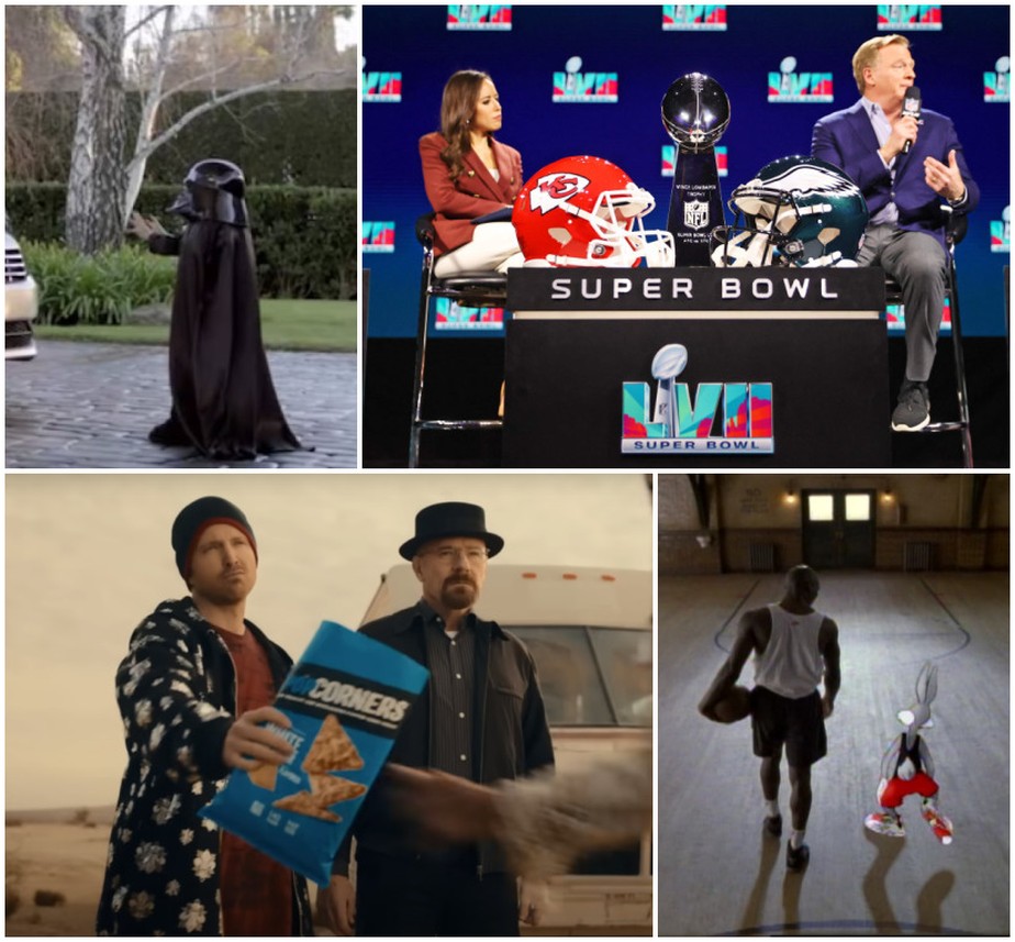 Comerciais icônicos marcaram as últimas décadas do Super Bowl