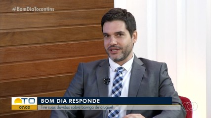 Tire suas dúvidas sobre barriga de aluguel no Bom Dia Responde