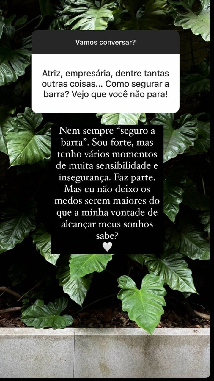 Marina Ruy Barbosa responde curiosidades de fãs (Foto: Reprodução / Instagram)