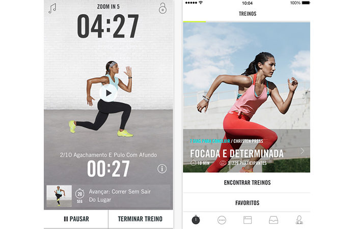 Use apps fitness no iPhone para monitorar seu desempenho na academia (Foto: Divulgação)