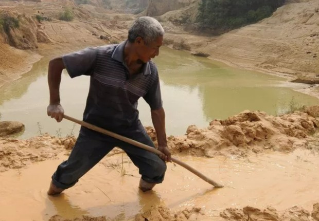 A maior parte da mineração e processamento de minerais raros do mundo ocorre na China (Foto: GETTY IMAGES (via BBC))