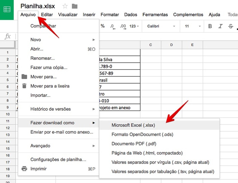 Como editar planilhas do Excel no Google Docs | Produtividade | TechTudo