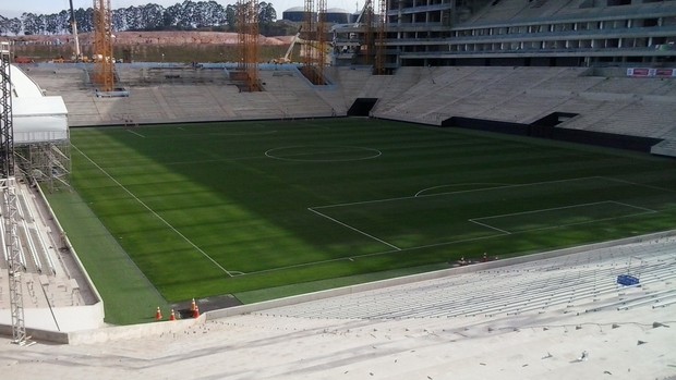 Começam obras para acesso a estádio do Corinthians