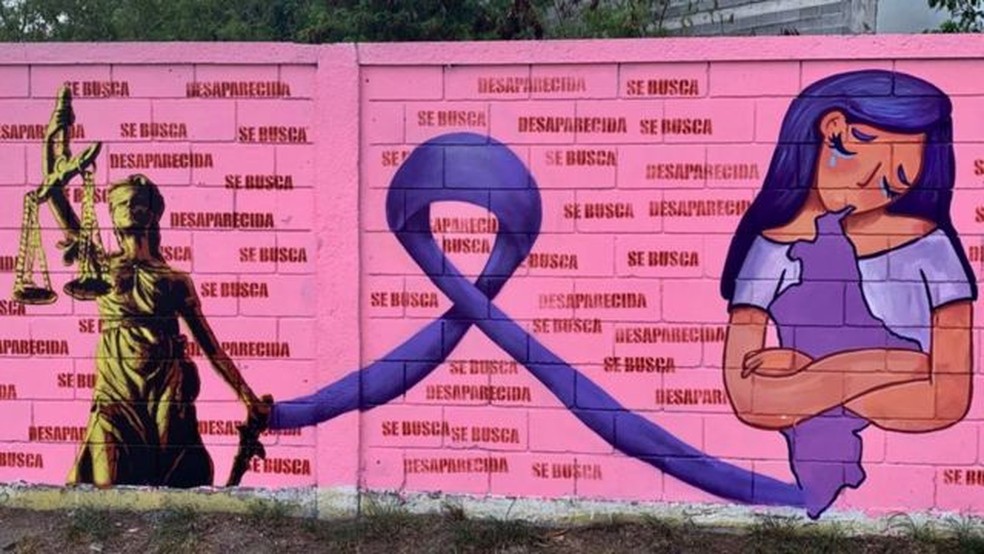 Cresce o n&uacute;mero de mulheres desaparecidas em Nuevo Le&oacute;n, no norte do M&eacute;xico &mdash; Foto: MARCOS GONZ&Aacute;LEZ / BBC