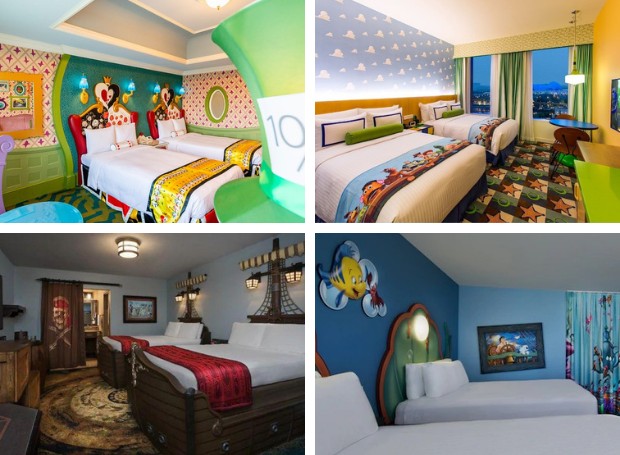 Quartos de hotéis da Disney impressionam pelo nível de detalhes (Foto: Reprodução / Disney)