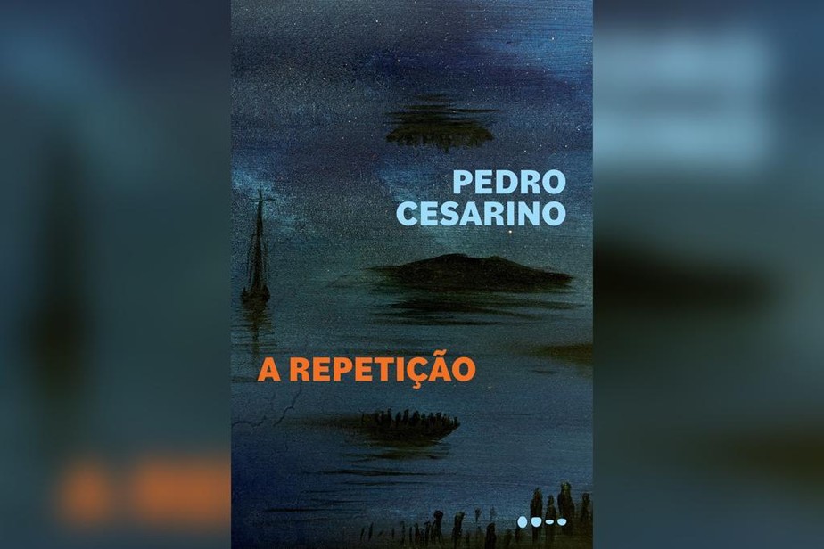 Capa do livro 'A repetição', de Pedro Cesarino