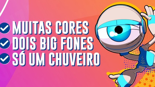 Casa do BBB22 ter dois Big Fones e apenas um banheiro com chuveiro