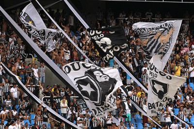 Torcida engenhão Botafogo x Bonsucesso (Foto: Vitor Silva / SSPress)