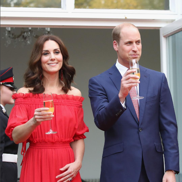 Kate Middleton e o Príncipe William (Foto: Reprodução/Instagram)