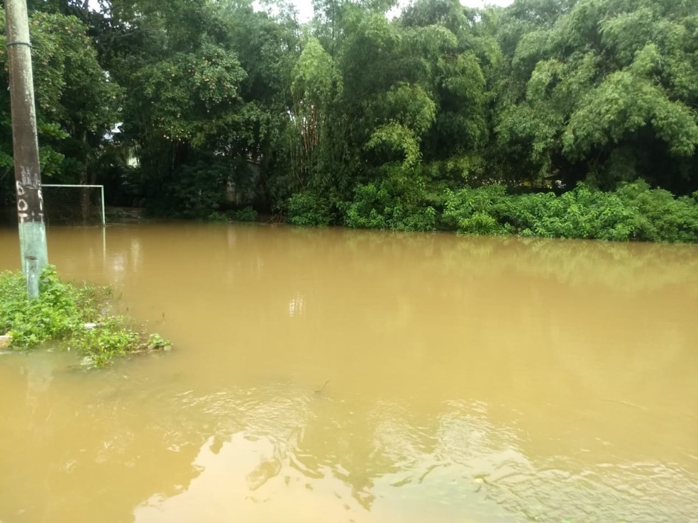 Chuva causa estragos em Ubatuba. — Foto: Defesa Civil 