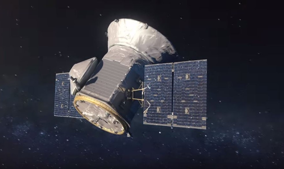 Satélite TESS (Transiting Exoplanet Survey Satellite) foi responsável pela descoberta — Foto: Reprodução/Nasa