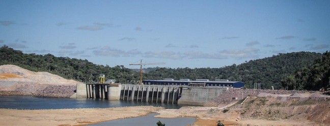 Reservatório da Usina Hidrelétrica de São Manoel — Foto: Divulgação / Coletivo Proteja