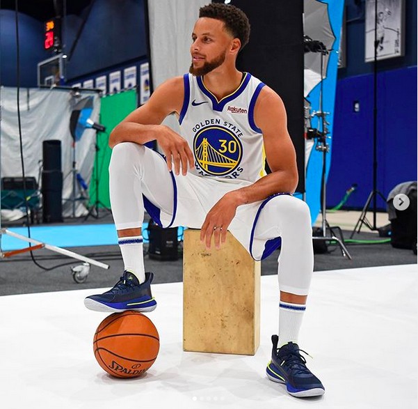 O jogador de basquete Stephen Curry (Foto: Instagram)