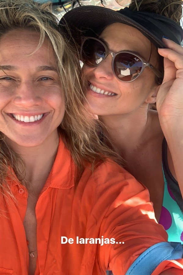 Fernanda Gentil e Priscila Montandon em foto no Instagram (Foto: reprodução/instagram)