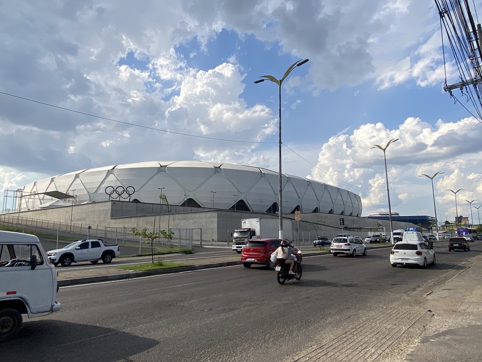 Arena da Amazônia, em Manaus. — Foto: Patrick Marques/g1 AM