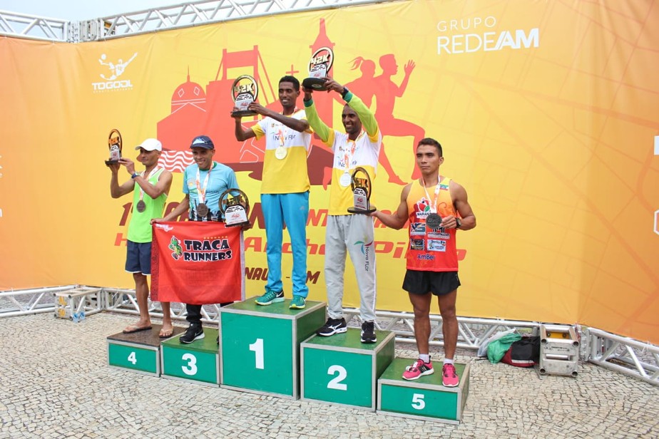 EtÃ­opes fazem dobradinha na Maratona Archer Pinto; paulista vence no feminino