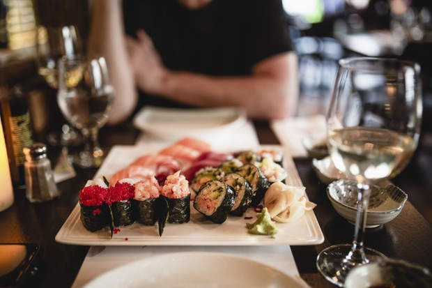 Sushi plate in a restaurant (Foto: Getty Images)