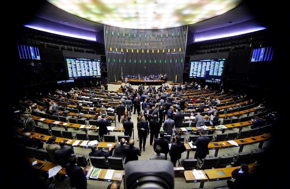 Plenário da Câmara dos Deputados (Foto: Jonas Pereira/Agência Senado)