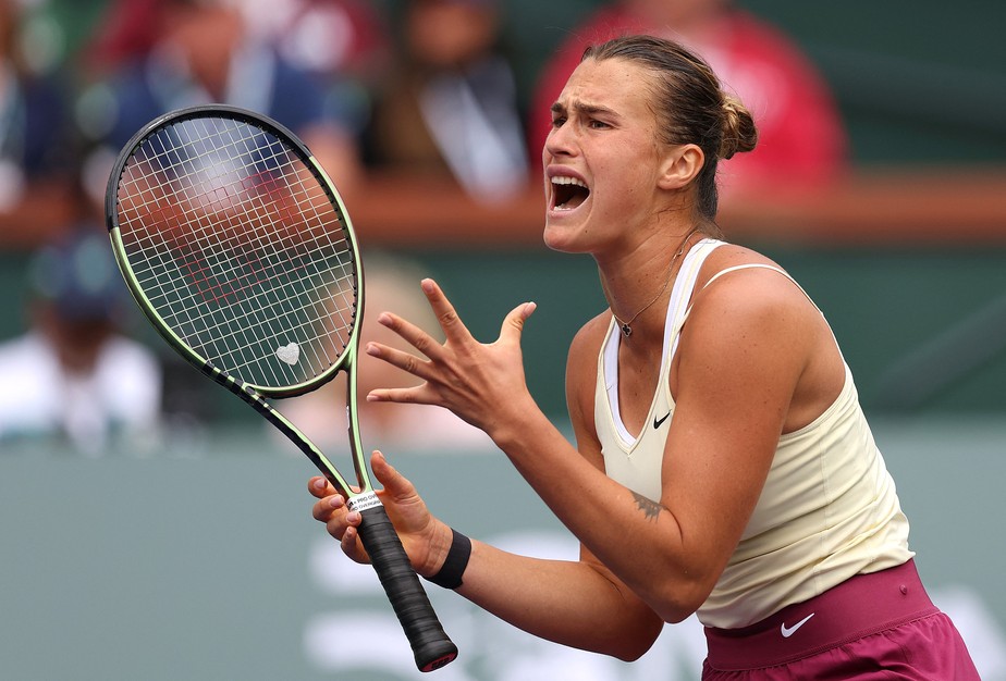 Número 2 do tênis feminino, bielorussa Aryna Sabalenka afirma ter sido alvo de ‘ódio’ em vestiários