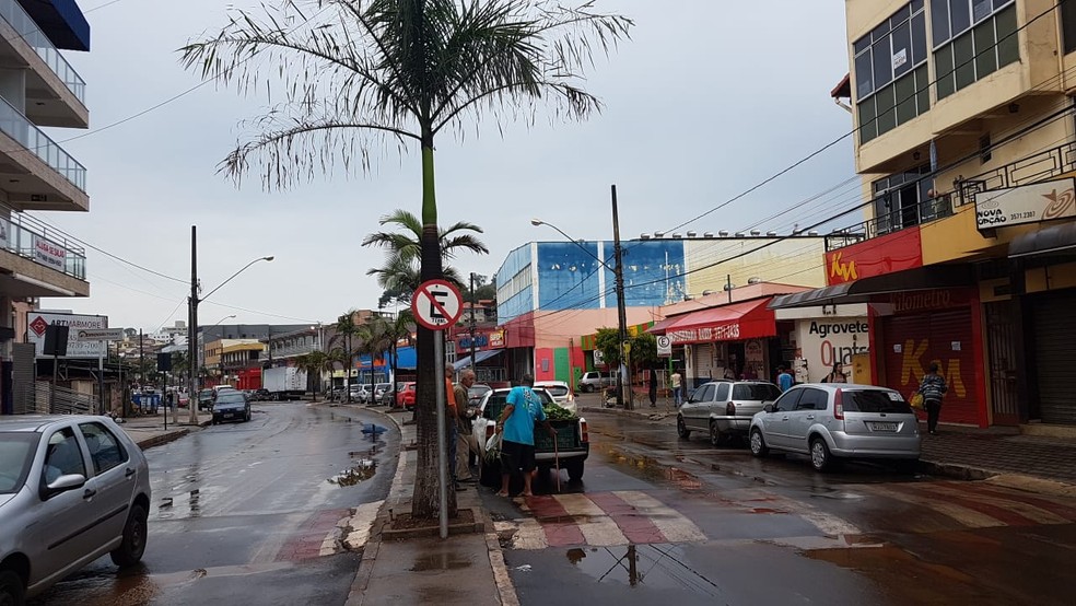 Cidade de Brumadinho tenta voltar à normalidade — Foto: Thaís Leocádio/G1