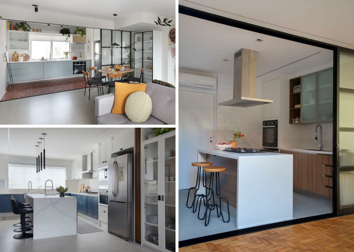 Inspire-se com 11 projetos em que a cozinha foi isolada de forma inteligente sem perder o estilo (Foto: Casa e Jardim / Reprodução)