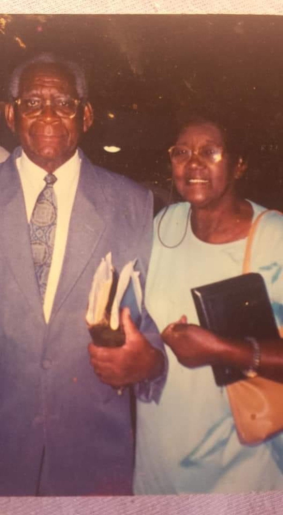 Pastor e a mulher morreram — Foto: Arquivo pessoal