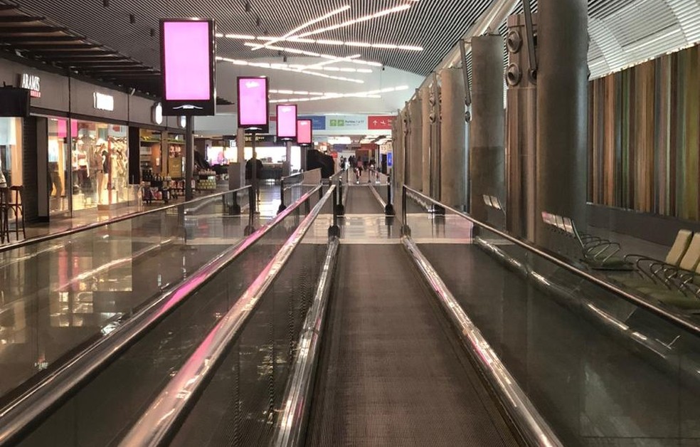 Coronavirus Aeroporto De Brasilia Registra Queda De 90 No Fluxo E Opera Apenas 21 Voos Por Dia Distrito Federal G1