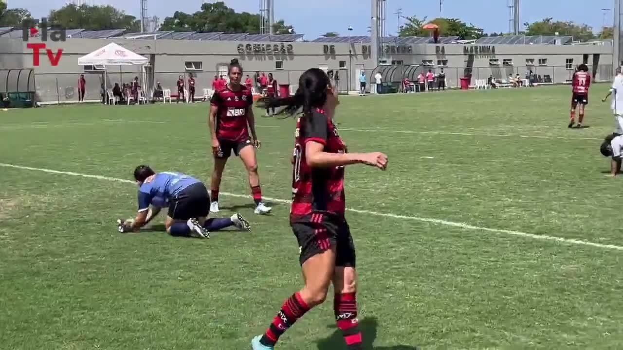 Confira os gols de Flamengo 13x0 Cabofriense pelo Carioca Feminino