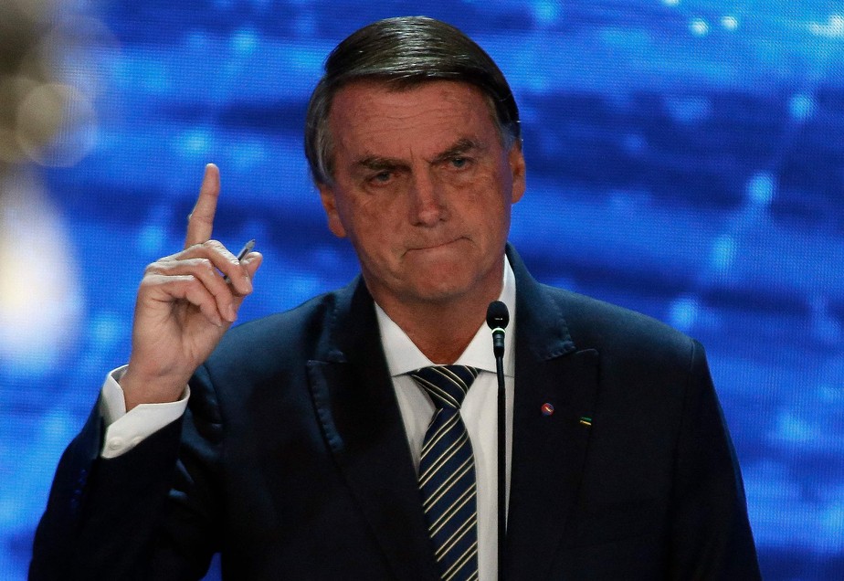 Bolsonaro no debate da TV Bandeirantes