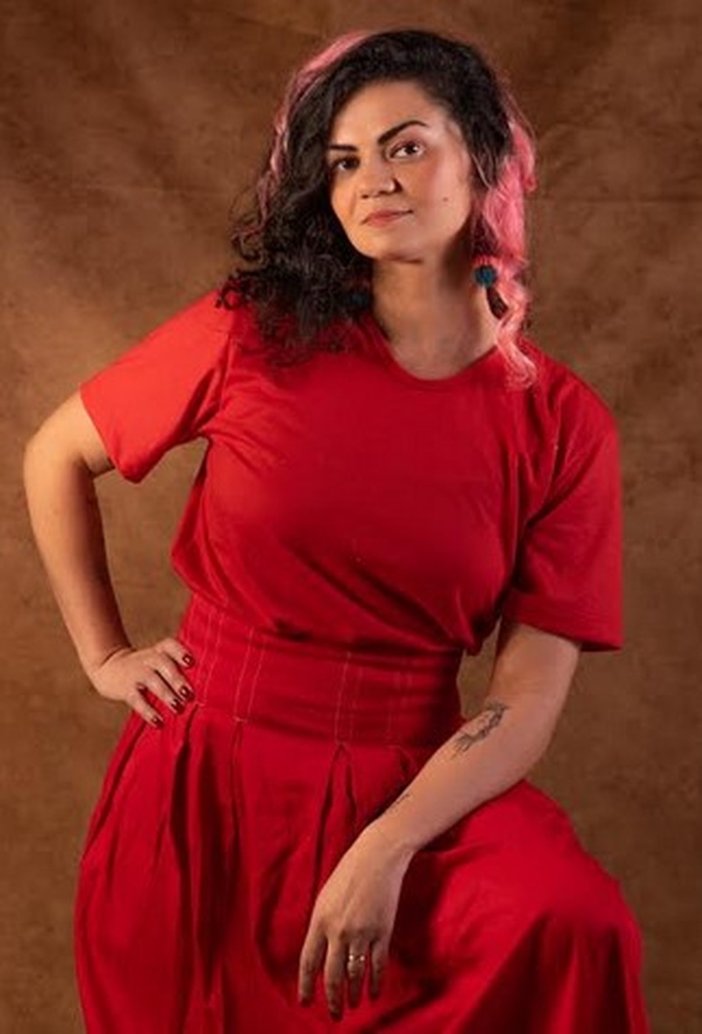 Nattércia Damasceno disse que todas as poesias escolhidas para serem interpretadas falam sobre a mesma temática — Foto: Nattércia Damasceno\Arquivo pessoal