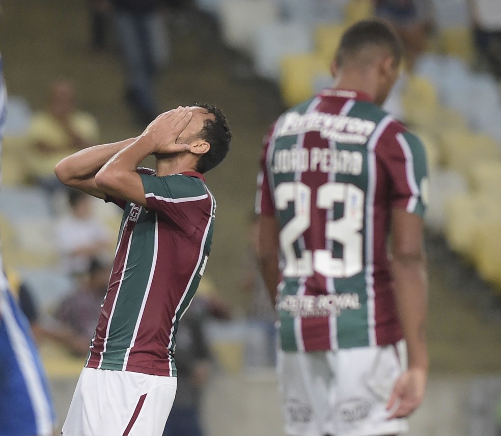 NenÃª e JoÃ£o Pedro perderam gols feitos no MaracanÃ£ â€” Foto: AndrÃ© DurÃ£o