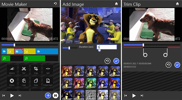 Movie Maker 8.1 ? um editor de v?deos completo para WIndows Phone (Foto: Divulga??o/Windows Phone Store)