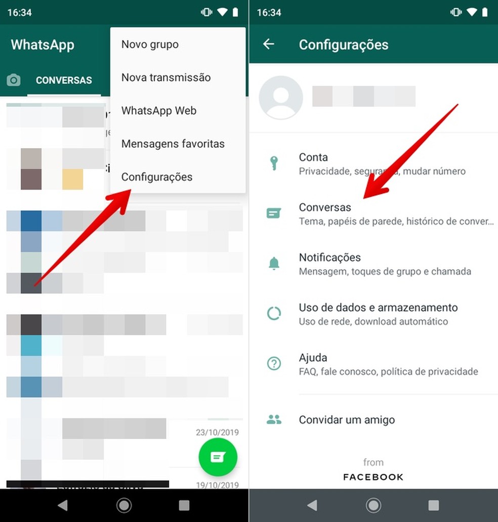 Ecm Inform Tica Como Ativar O Modo Escuro Do Whatsapp No Android Hot Sex Picture 0056