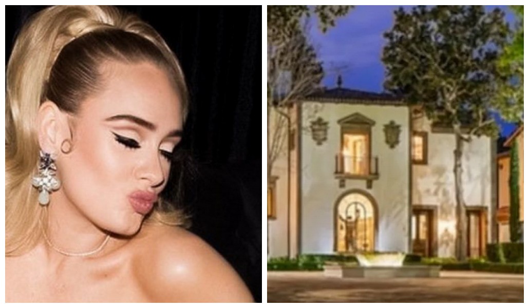 A mansão pela qual Adele pagou mais de 300 milhões de reais ao ator Sylvester Stallone (Foto: Instagram/Divulgação)