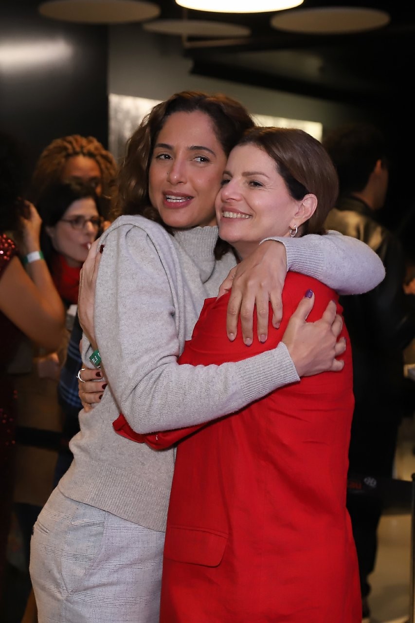 Camila Pitanga e Debora Bloch (Foto: AgNews / Daniel Pinheiro)