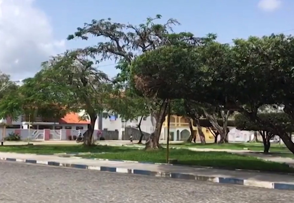 Caso ocorreu na cidade de Itamaraju, no sul da Bahia — Foto: Reprodução/TV Santa Cruz