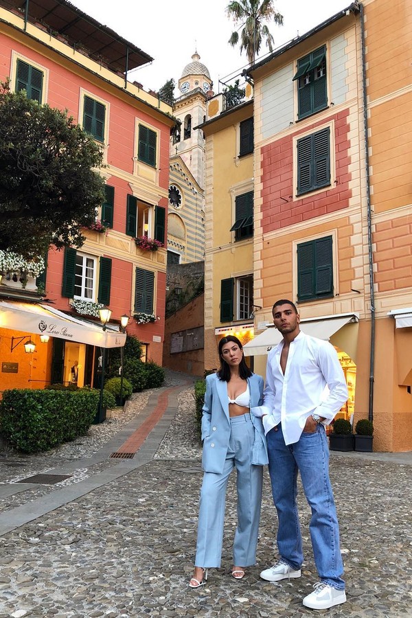 Younes Bendjima e Kourtney Kardashian (Foto: Instagram/Reprodução)
