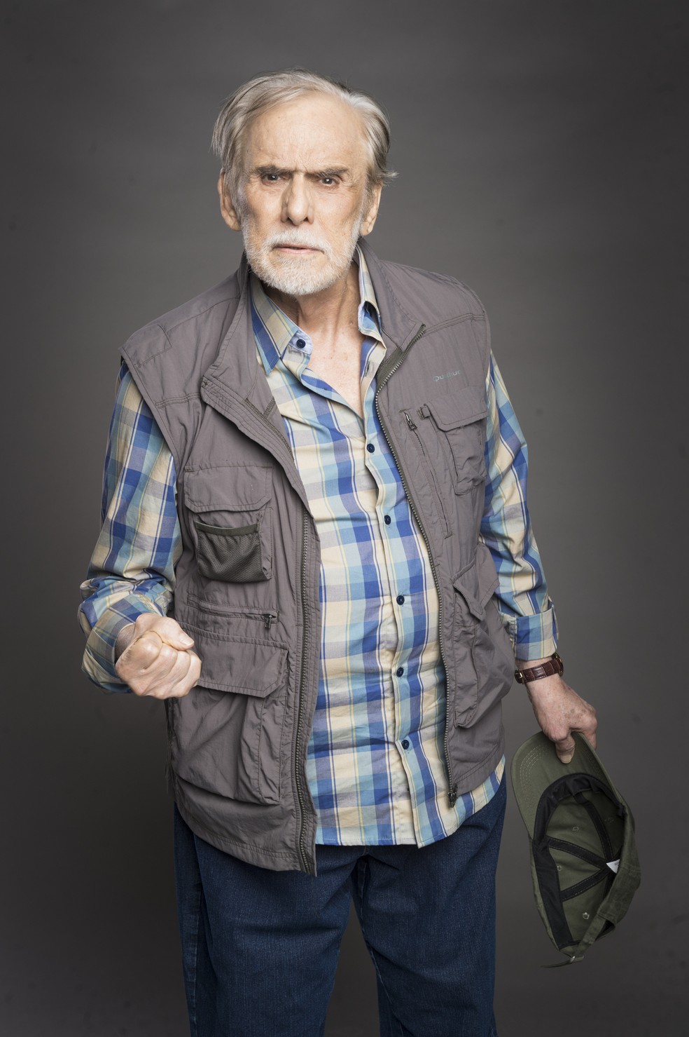 Francisco Cuoco é Nestor, um eterno apaixonado por Naná (Arlete Salles) (Foto: TV Globo/João Cotta)