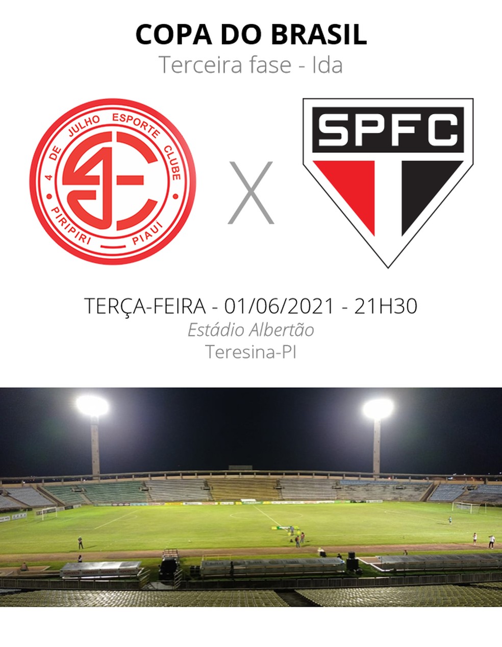 4 De Julho X Sao Paulo Veja Onde Assistir Escalacoes Desfalques E Arbitragem Copa Do Brasil Ge