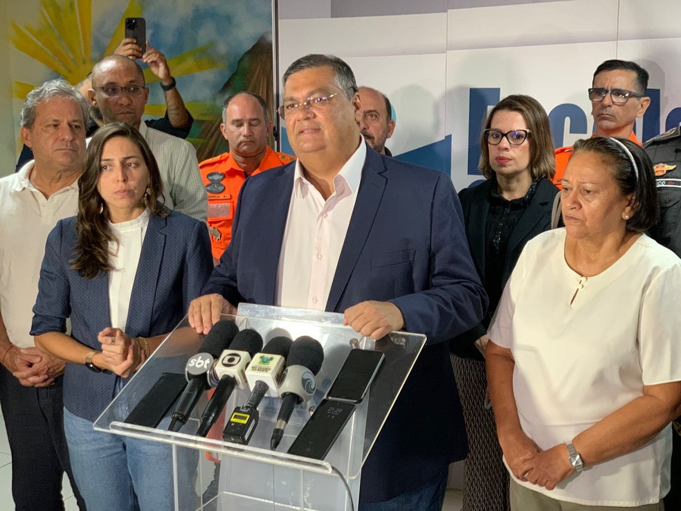 O ministro da Justiça, Flávio Dino, em entrevista em Natal — Foto: Gustavo Brendo/Inter TV Cabugi