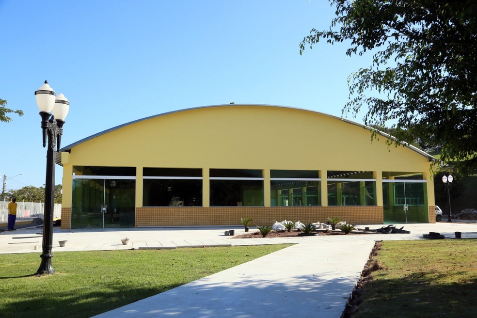 Centro de Convenções vai ser inaugurado nesta quarta-feira em Araruama, na Região dos Lagos do Rio — Foto: Divulgação/Prefeitura de Araruama