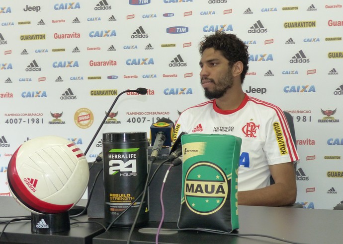 Wallace resume fim de ano do Fla: Clima extremamente melancólico