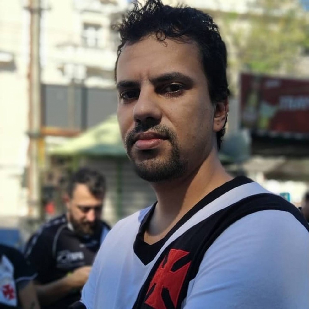 Voz da Torcida - João Almirante (Vasco) — Foto: Arquivo Pessoal