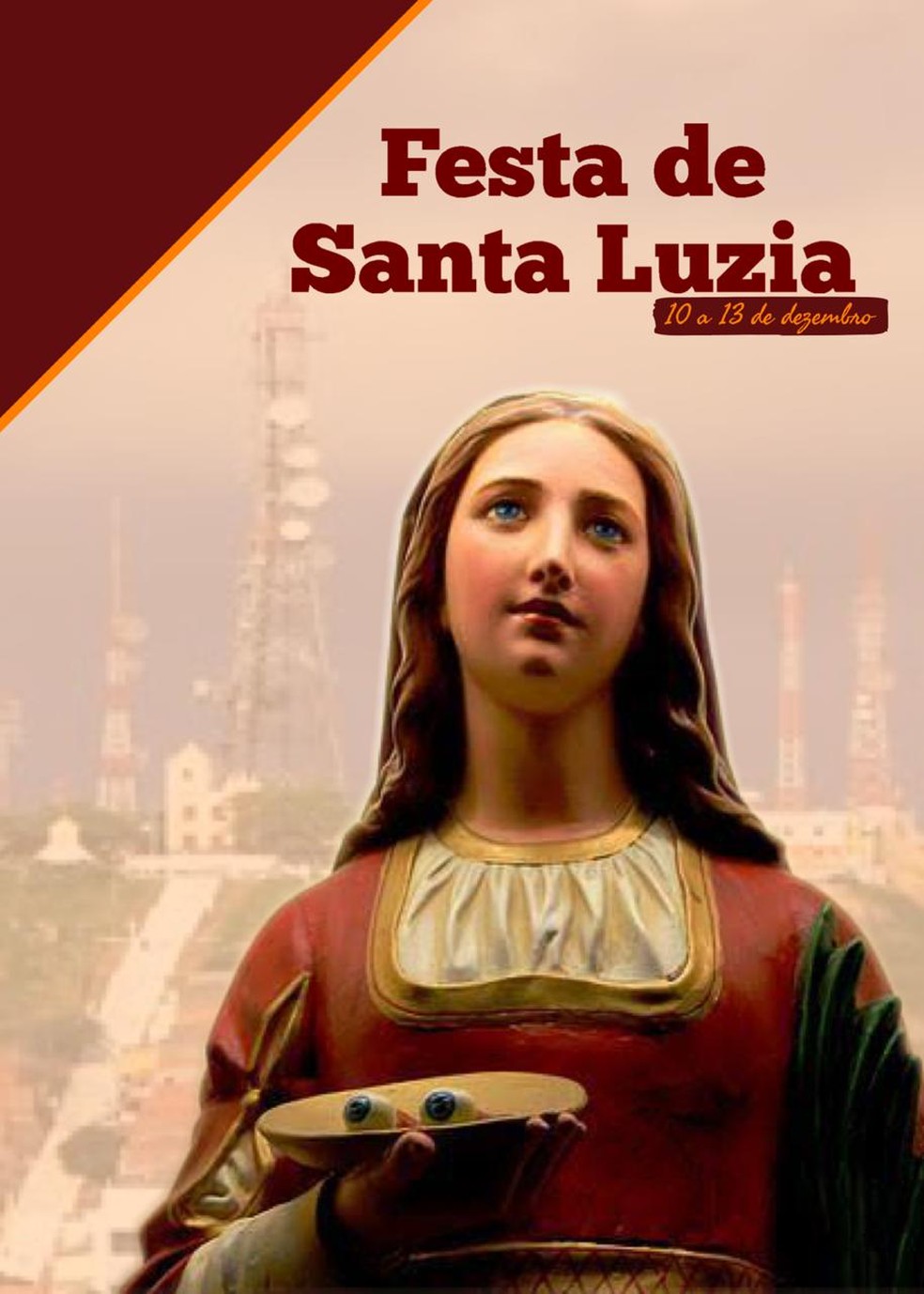 Festa de Santa Luzia inicia no Monte Bom Jesus nesta segunda (10) em  Caruaru | Caruaru e Região | G1