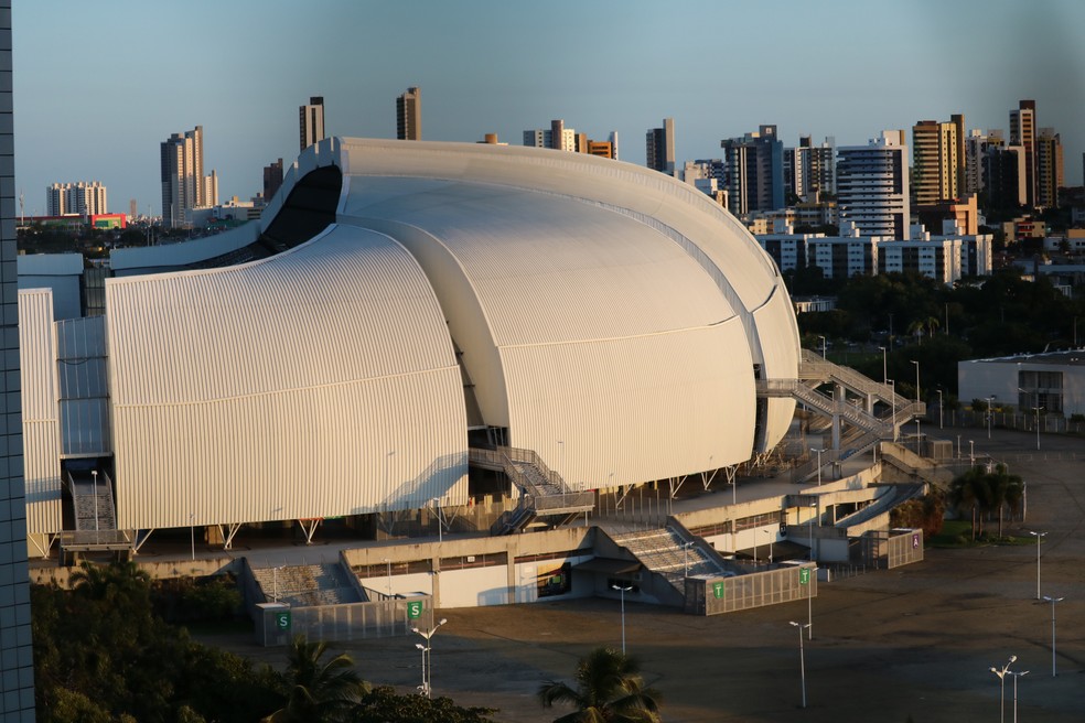 Arena das Dunas, em Natal — Foto: Augusto César Gomes