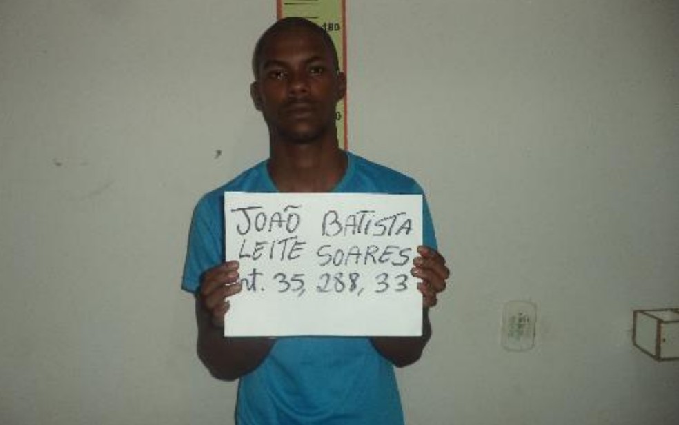 João Batista Leite Soares, que fugiu da cadeia de Uruaçu, em Goiás — Foto: DGAP/Reprodução