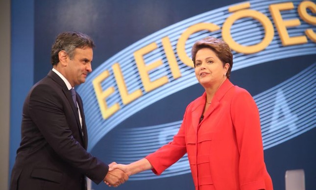 Aécio Neves e Dilma Rousseff (Foto: Marcelo Carnaval / Agência O Globo )