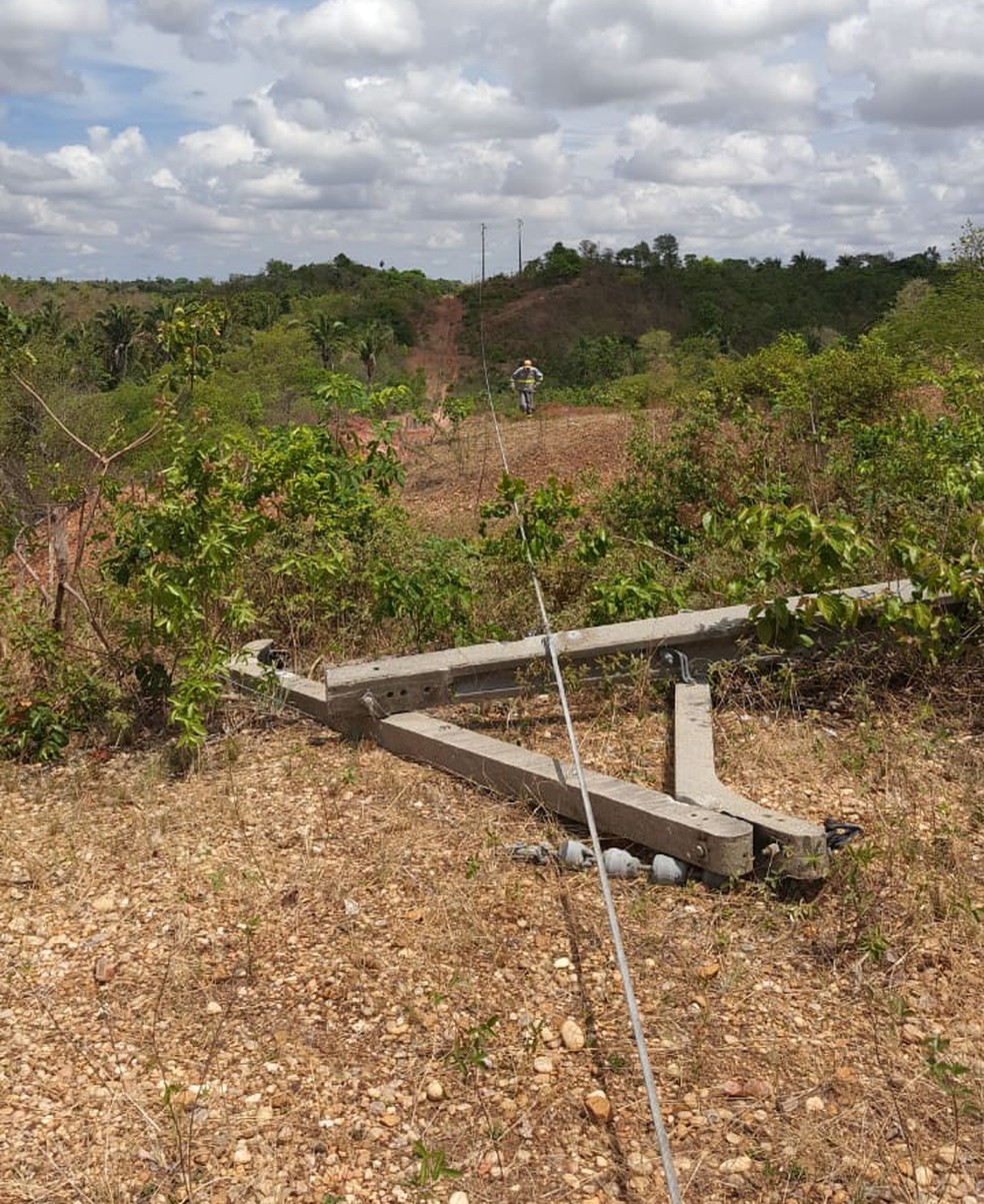 Vinte cidades do Médio Parnaíba ficam sem energia, no Piauí — Foto: Equatorial Energia